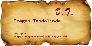 Dragan Teodolinda névjegykártya